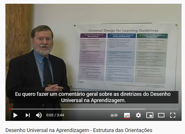 DUA - Estruturas das orientações